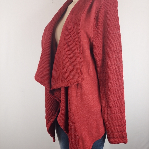 Lucky brand drape cardigan duster size XL - Picture 4 of 7